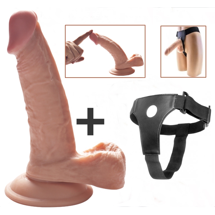 14 cm kemerli dildo