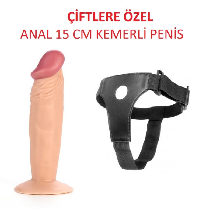 Anal kemerli dildo