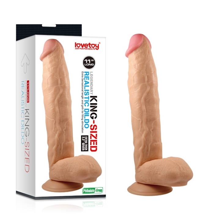 Extra large realistic dildo