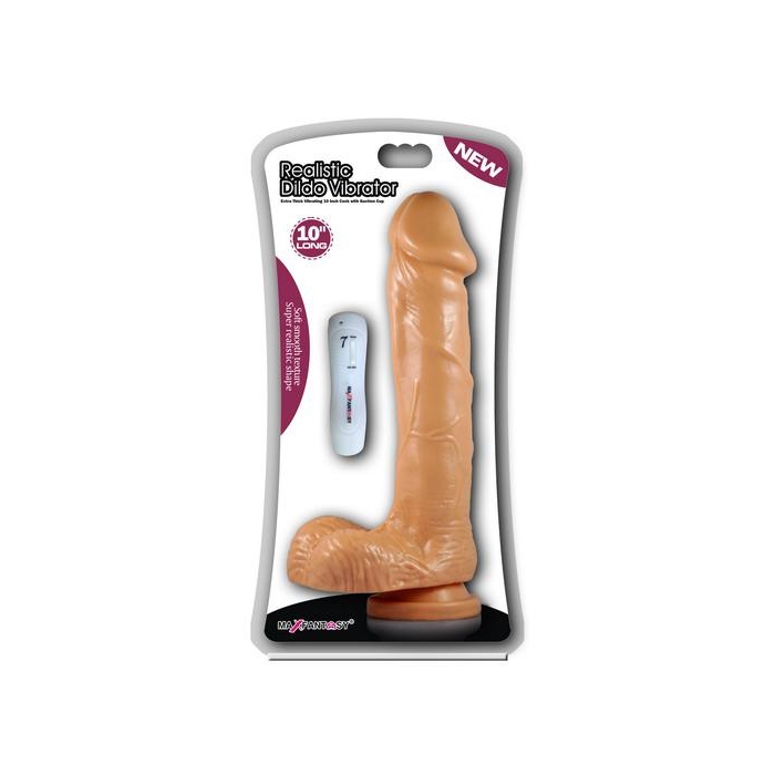 Kalın titreşimli dildo