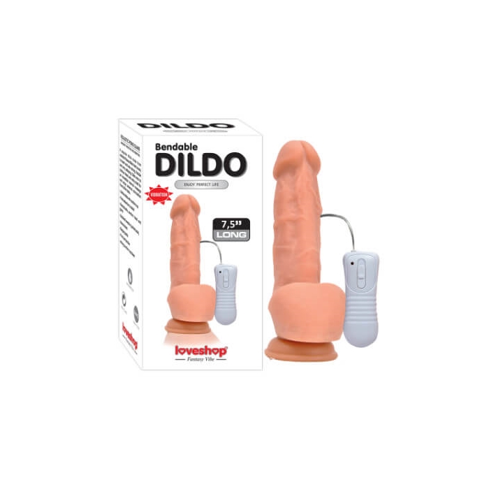 Kıkırdaklı titreşimli dildo