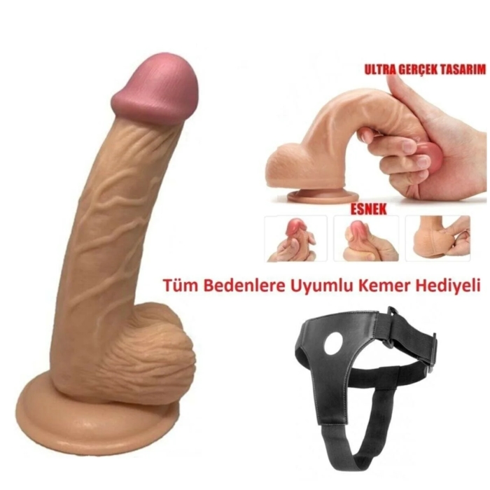 Takma kemerli dildo