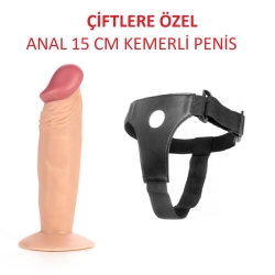  Anal kemerli dildo