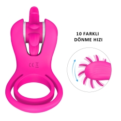  Dilli Uyarıcı Dildo Vibratör