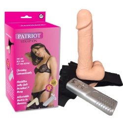  Kemerli dildo titreşimli