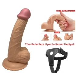  Takma kemerli dildo